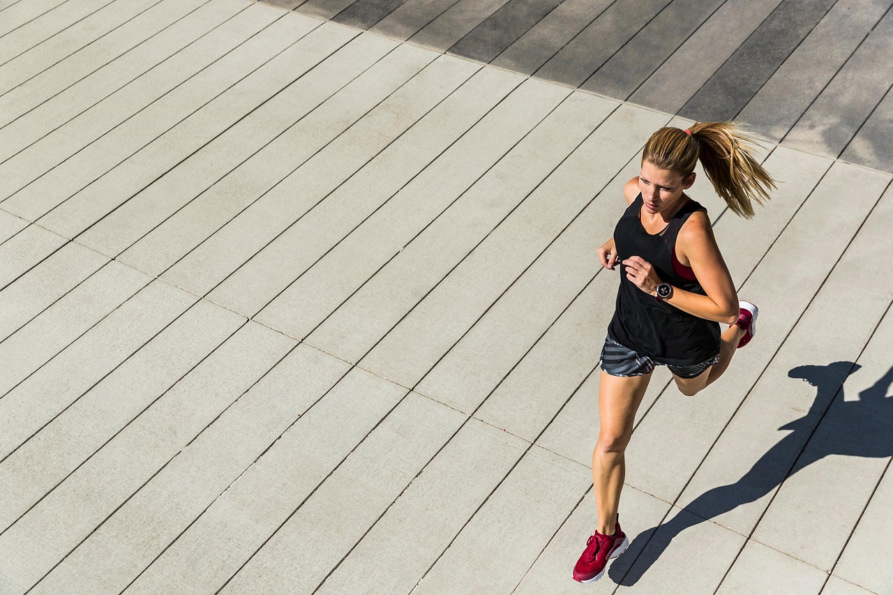 Running, woman, fitness — Swedish Massage: A Soothing Way to Relieve Tension